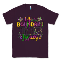 Plum i have boundary issues Classic Tee - MaliasSmallBusiness