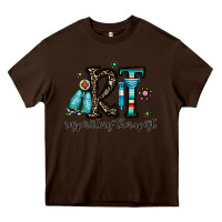 Chocolate Brown rt respiraory therapist Heavy Core Tee - CowhideDigitalArt