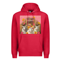 Cardinal just a girl who loves goats tumbler Premium Hoodie - TumblerDesignByShophia