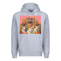 Heather Grey just a girl who loves goats tumbler Premium Hoodie - TumblerDesignByShophia