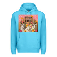 Ocean Blue just a girl who loves goats tumbler Premium Hoodie - TumblerDesignByShophia