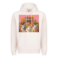 Pale Pink just a girl who loves goats tumbler Premium Hoodie - TumblerDesignByShophia