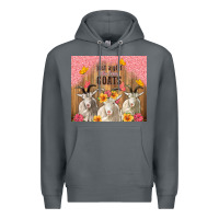 Rock just a girl who loves goats tumbler Premium Hoodie - TumblerDesignByShophia