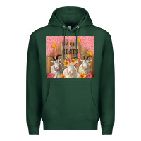 Sports Green just a girl who loves goats tumbler Premium Hoodie - TumblerDesignByShophia