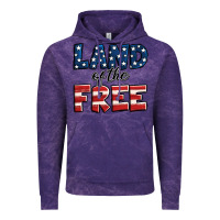 Cloud Purple Land of the free America Vintage Hoodie - Jasminsmagicworld