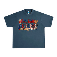 Midnight Navy baseball brother Urban Heavy Tee - MaliasSmallBusiness