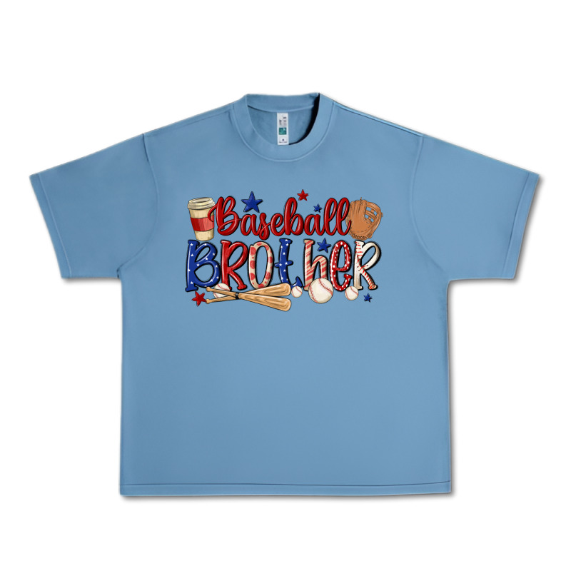 Baseball Brother Urban Heavy Tee by MaliasSmallBusiness | Teevron