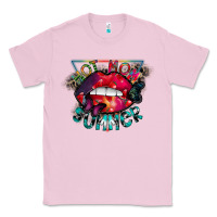 Bubblegum Pink hot mom summer Classic Tee - CowhideDigitalArt