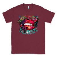 Burgundy hot mom summer Classic Tee - CowhideDigitalArt