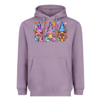 Lavender Easter gnomies Easter Day Heavyweight Hoodie - HowdyJamesFarm