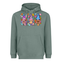 Sage Easter gnomies Easter Day Heavyweight Hoodie - HowdyJamesFarm