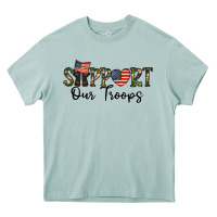Arona support our troops Heavy Core Tee - CowhideDigitalArt