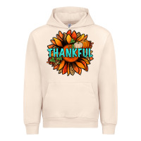 Sandshell thankful with sunflower bbs Urban Hoodie - BundleAndBundleShop
