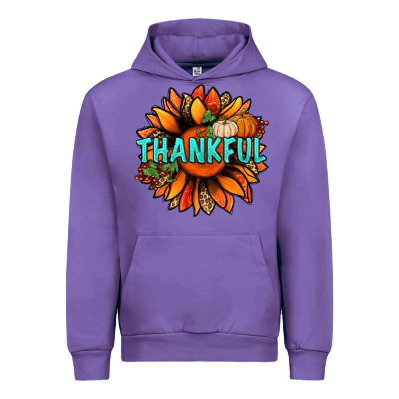 Thankful With Sunflower Bbs Urban Hoodie by BundleAndBundleShop | Teevron