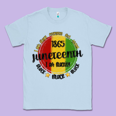 I Am Black Everyday But Today Juneteenth Classic Tee Designed By Maliassmallbusiness