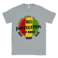 Heather Grey i am black everyday but today juneteenth Classic Tee - MaliasSmallBusiness