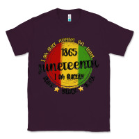 Plum i am black everyday but today juneteenth Classic Tee - MaliasSmallBusiness