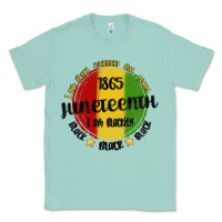 Seafoam i am black everyday but today juneteenth Classic Tee - MaliasSmallBusiness