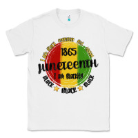 White i am black everyday but today juneteenth Classic Tee - MaliasSmallBusiness