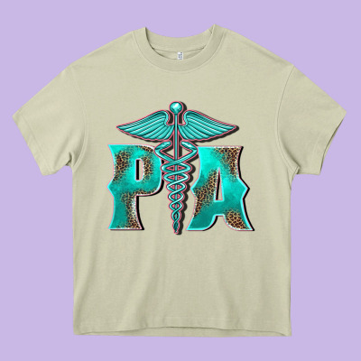 Physician Medical Symbol Assistant Nurse Heavy Core Tee Designed By Barkaloodesign