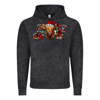 Vintage Black joy highland cow Vintage Hoodie - Jasminsmagicworld