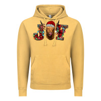 Vintage Mustard joy highland cow Vintage Hoodie - Jasminsmagicworld