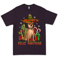 Plum Chihuahua feliz navidad Premium Tee - JahusDesignShop