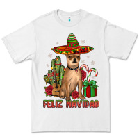 White Chihuahua feliz navidad Premium Tee - JahusDesignShop