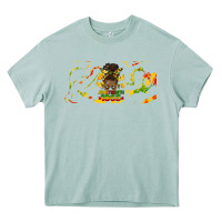 Arona juneteenth afro messy bun libbey glass Heavy Core Tee - HRA Design Shop