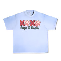 Grape Ice xoxo hugs and kisses Urban Heavy Tee - MaliasSmallBusiness