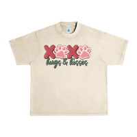 Sandshell xoxo hugs and kisses Urban Heavy Tee - MaliasSmallBusiness