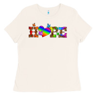 Bone lgbtq heart and hope Ladies Tee - HRA Design Shop