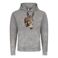 Cloud Rock Andalusian Donkey Face Vintage Hoodie - LillyAllenDesigns