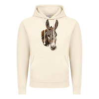 Vintage Artic Andalusian Donkey Face Vintage Hoodie - LillyAllenDesigns