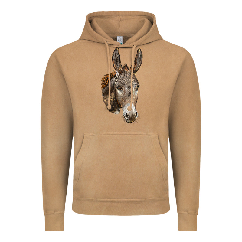 Andalusian Donkey Face Vintage Hoodie by LillyAllenDesigns | Teevron