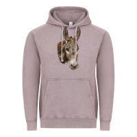 Vintage Zinc Andalusian Donkey Face Vintage Hoodie - LillyAllenDesigns