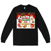 Black christmas calories don't count Long Sleeve Tee - MaliasSmallBusiness