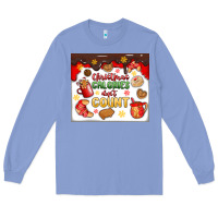 Colony Blue christmas calories don't count Long Sleeve Tee - MaliasSmallBusiness
