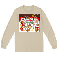 Mushroom christmas calories don't count Long Sleeve Tee - MaliasSmallBusiness