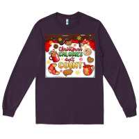 Plum christmas calories don't count Long Sleeve Tee - MaliasSmallBusiness