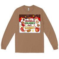 Toasted Coconut christmas calories don't count Long Sleeve Tee - MaliasSmallBusiness