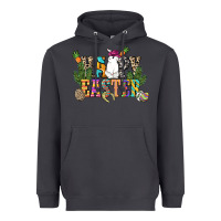 Smoke Happy Easter with cowboy Easter Day Heavyweight Hoodie - HowdyJamesFarm