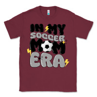Burgundy in my soccer mom era Classic Tee - MaliasSmallBusiness
