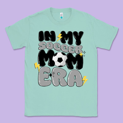 In My Soccer Mom Era Classic Tee Designed By Maliassmallbusiness