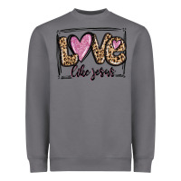 Storm love like jesus Heavyweight Sweatshirt - MaliasSmallBusiness