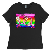 Lgbtq Gender Lesbian Symbol Ladies Tee | Teevron