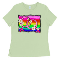 Matcha lgbtq gender lesbian symbol Ladies Tee - HRA Design Shop