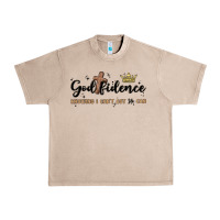 French Oak godfidence Urban Heavy Tee - MaliasSmallBusiness
