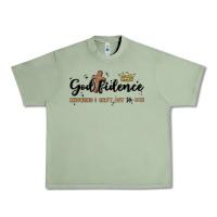 Oil Green godfidence Urban Heavy Tee - MaliasSmallBusiness