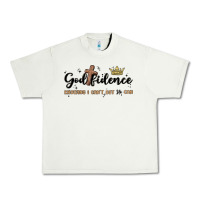 Pistachio godfidence Urban Heavy Tee - MaliasSmallBusiness